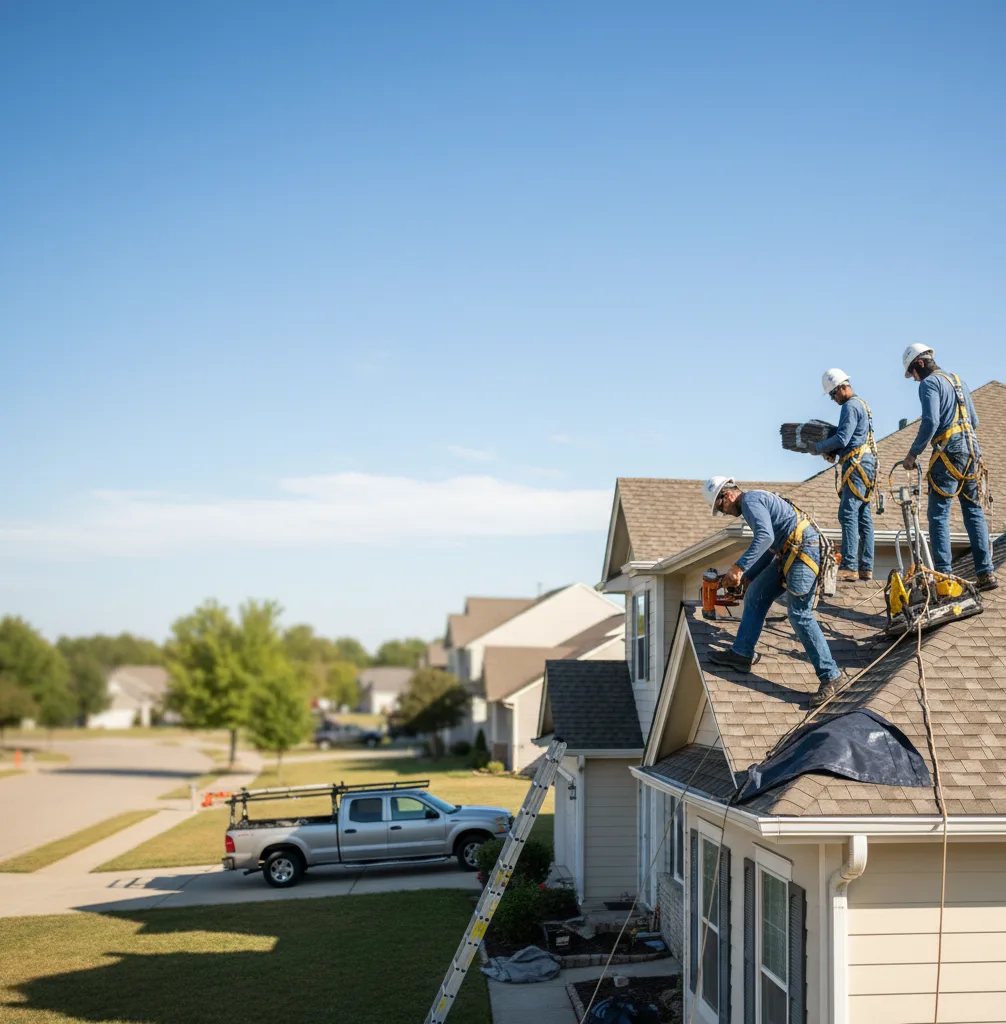 Roof Repair in Marshall